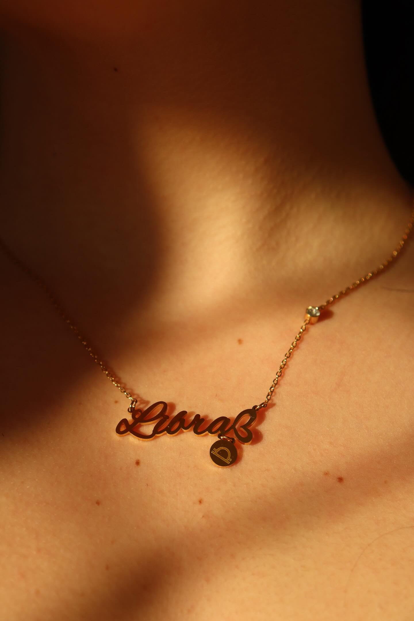 Libra zodiac necklace