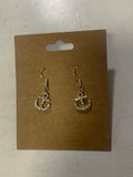 Anchor earrings