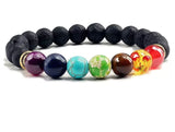 Healing energy chakra diffuser bracelets